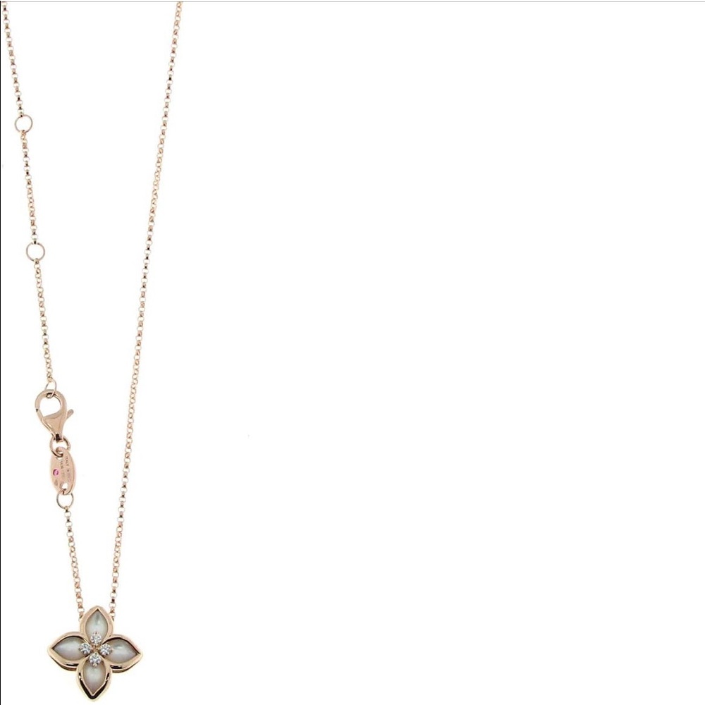 Sold -Roberto Coin Venetian Princess MothePearl Necklace